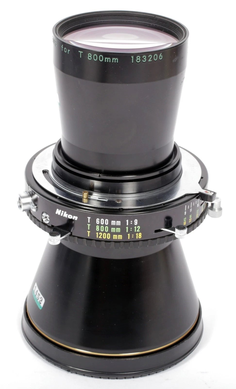 nikkor t ed800mm f12 大判レンズ Share Nikon NIKKOR T*ED 800mm F12 Lens in Copal #3 Shutter #1452